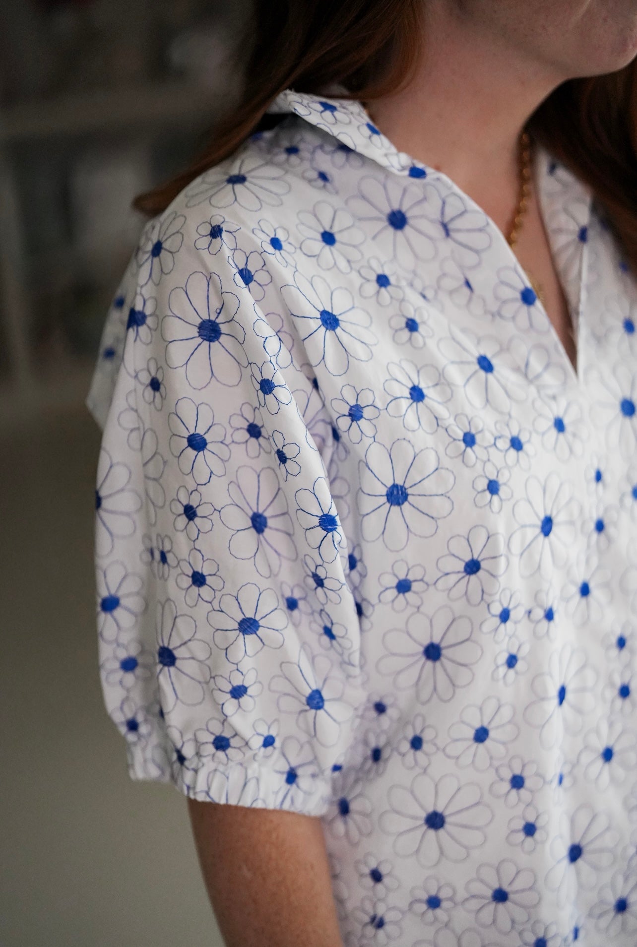 Royal Daisy Dress