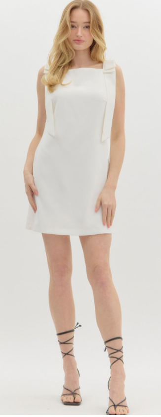 Kennedy Cream Sleeveless Dress